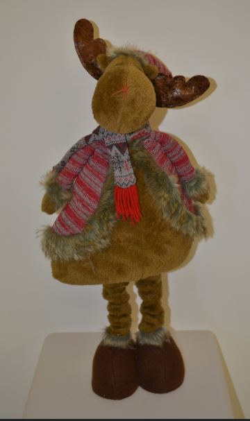 Noleggio Pupazzi Natalizi: Cervo marrone h. 90 cm a Milano